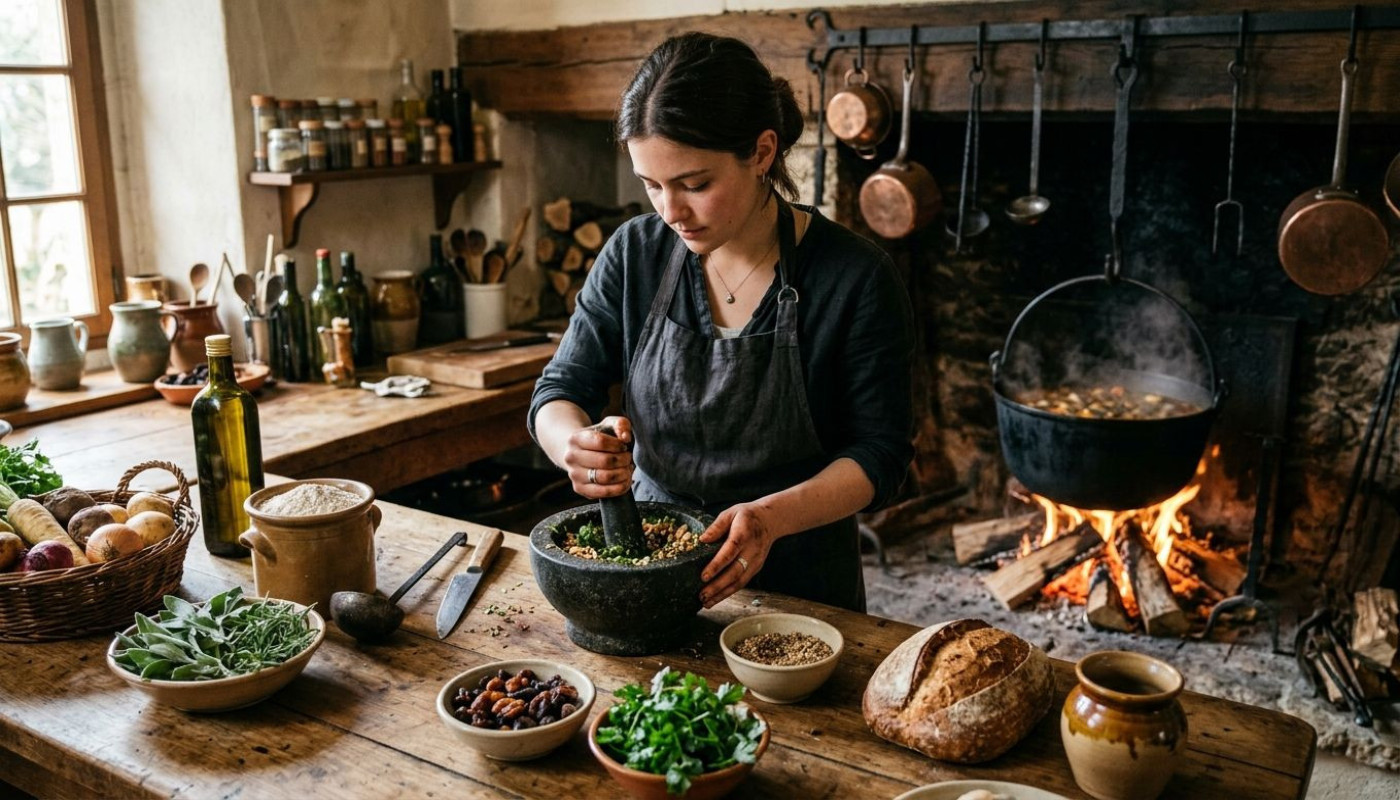 La renaissance des pratiques culinaires du Moyen-Âge dans la cuisine contemporaine